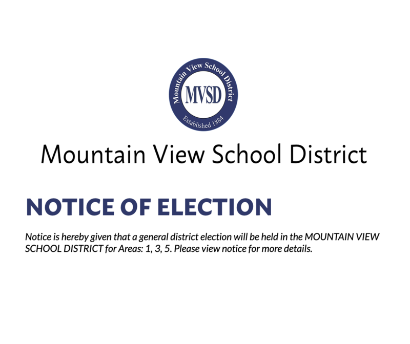 Notice of Election