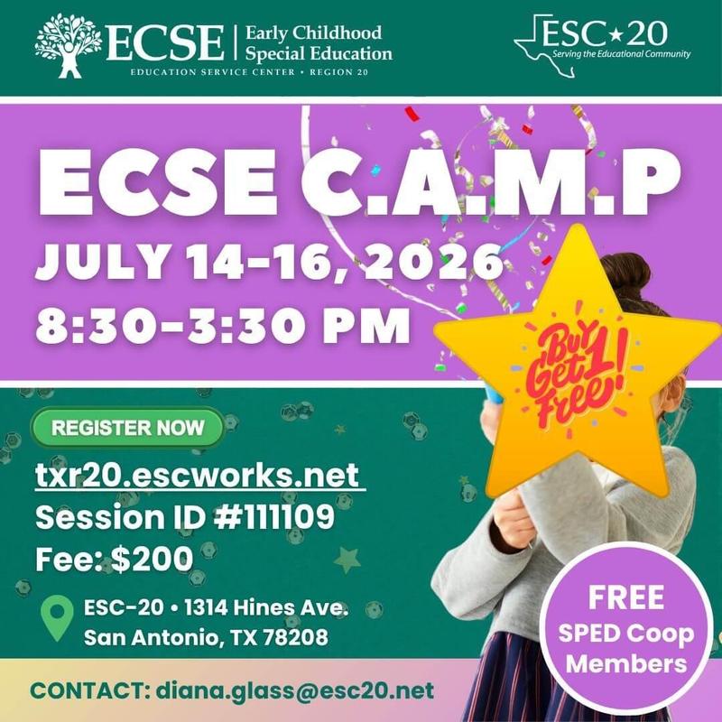 Creating A Meaningful Program C.A.M.P., July 14-16, Session #111109, Register now!