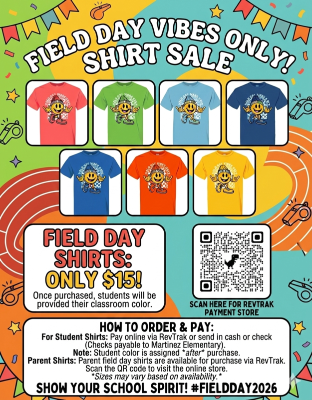 field day shirt flyer