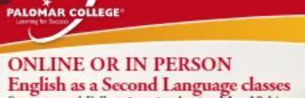 Palomar College: Ingles Como Segundo Lenguaje/ English As A Second Language Featured Photo