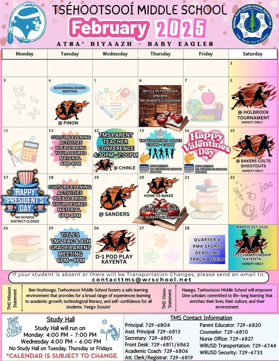 TILC Feb 2025 Calendar