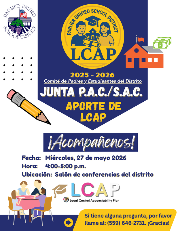 LCAP Spanish Flyer
