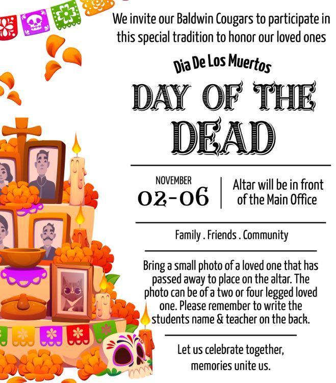 Baldwin's Dia De Los Muertos Featured Photo