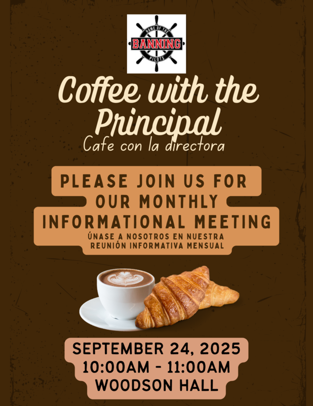 Coffee with the Principal - September 24, 2025 Featured Photo