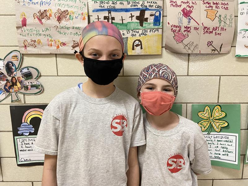 Cousins Shave Heads to Fight Childhood Cancer! Featured Photo