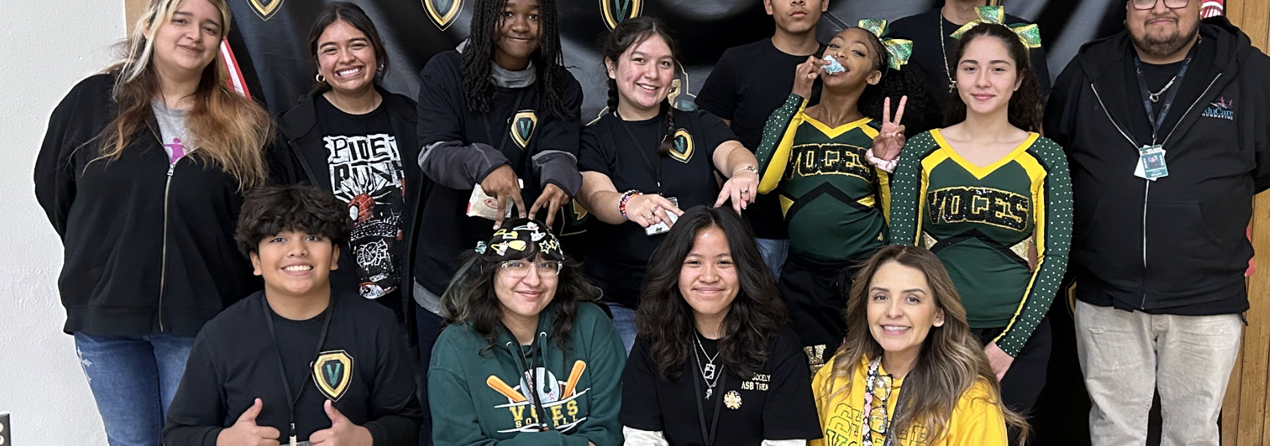 VOCES student leaders hard at work