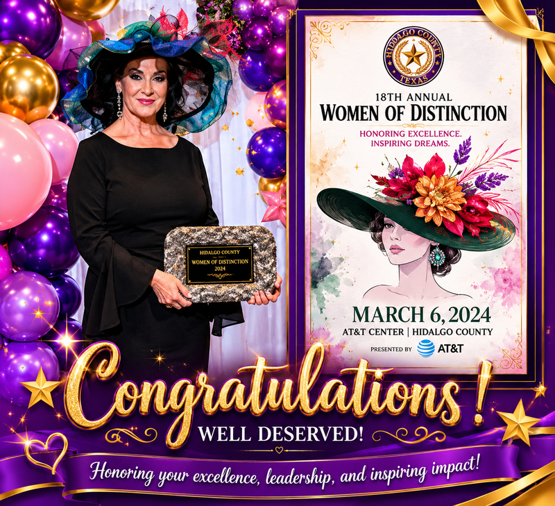 Woman of Distinction graphic