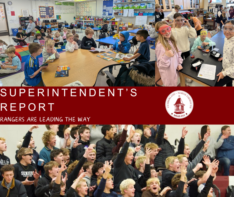 superintendent report cover photo