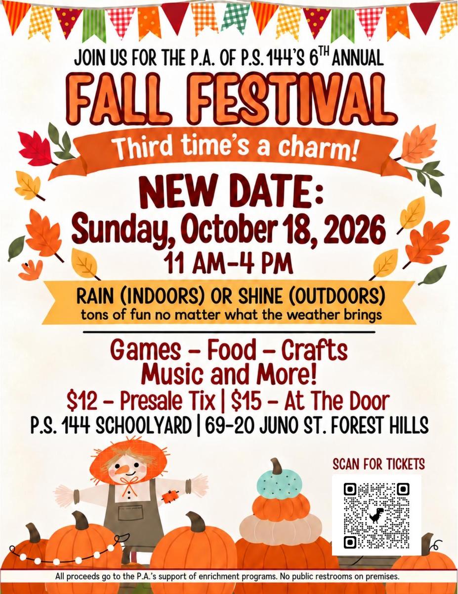 New Fall Festival Flyer