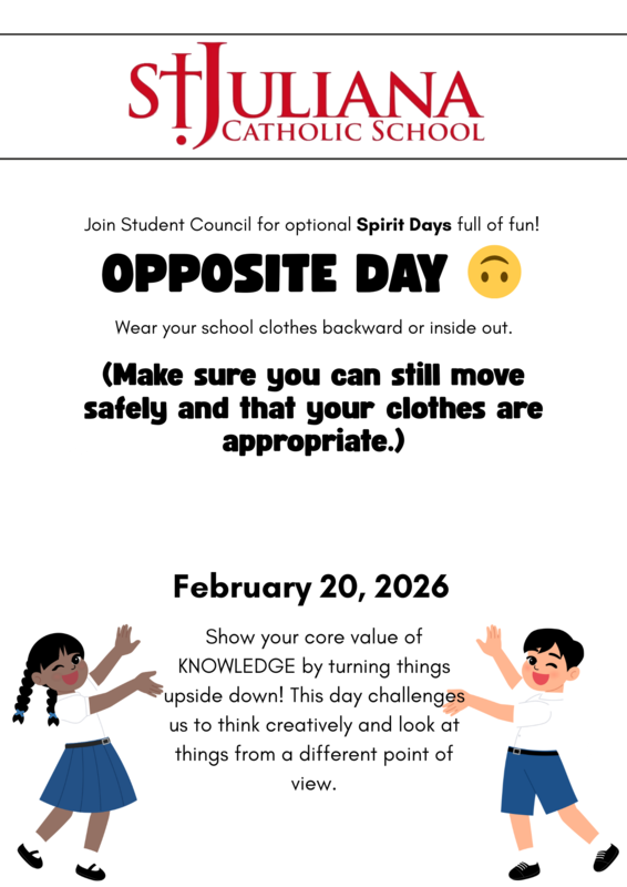 Opposite Day - 2/20/26 Featured Photo