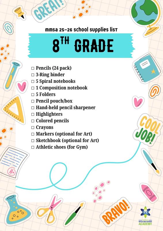Don’t forget, MMSA families!