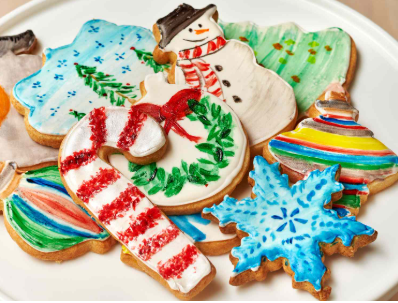 Cookies on a platter