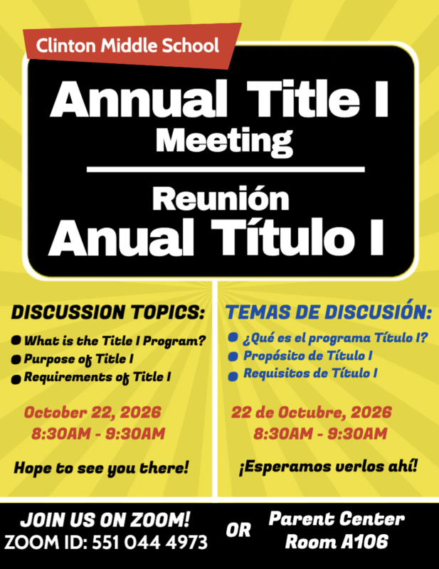 Annual Title 1 Meeting