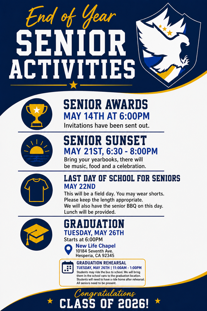 Senior Events Thumbnail Image