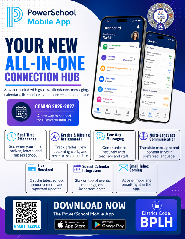 PowerSchool hub in english