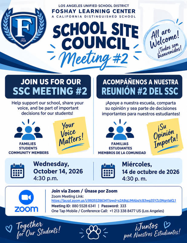 SSC Meeting #2 Featured Photo