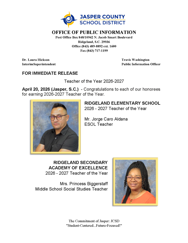 🍎 Celebrating Excellence in Jasper County Schools! 🍎 Featured Photo