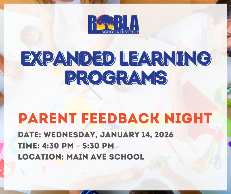 Parent Feedback Night - Before/After School Programs