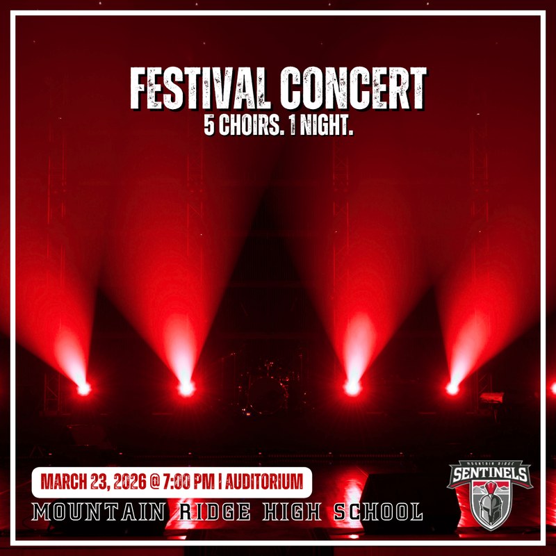 VOICES OF THE RIDGE: FESTIVAL CONCERT TONIGHT!