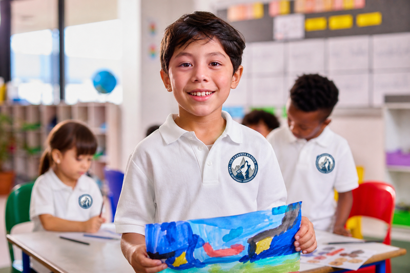 Kids with uniforms