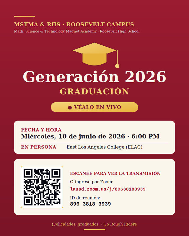 MSTMA RHS Graduacion Transmision Volante