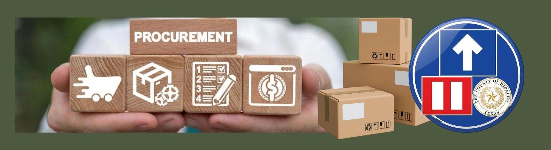 Procurement Banner for webpage