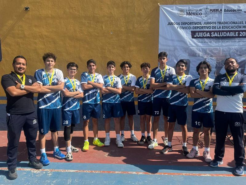 Felicidades a nuestro equipo varonil de voleibol