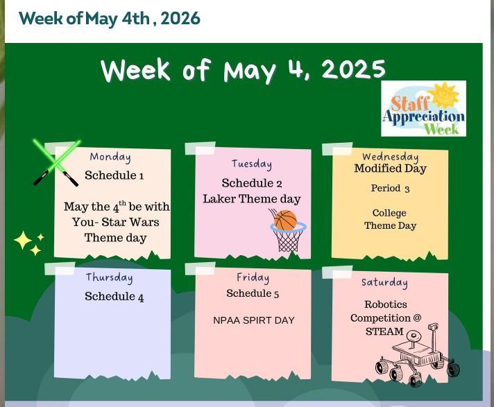 May 4 agenda