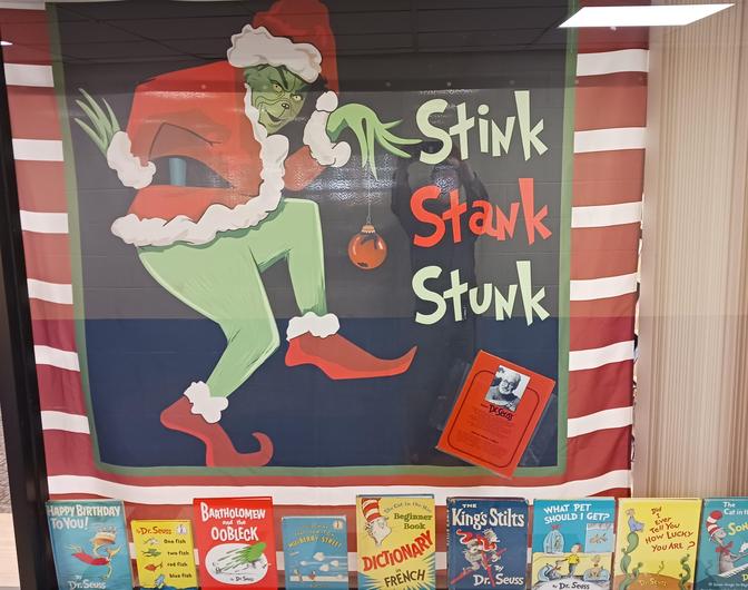 The FCTS library celebrates Dr. Suess.