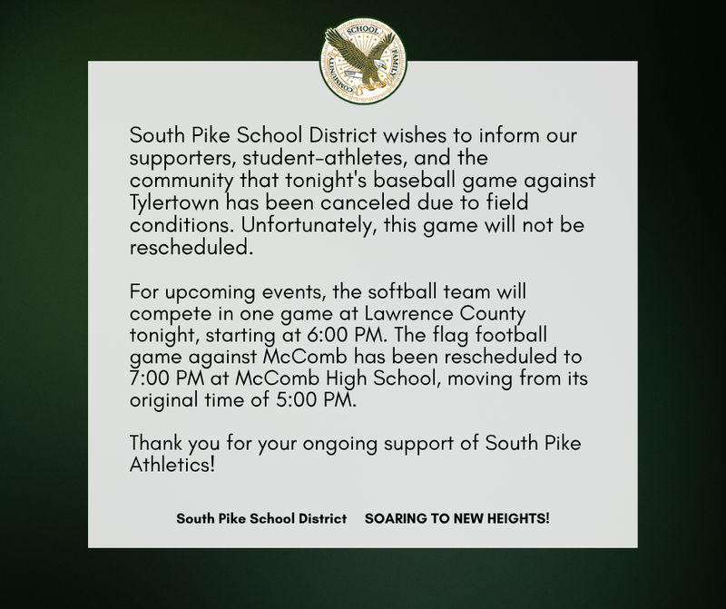 spsd sphs athletics april 2026