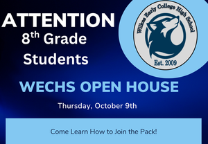 WECHS Open House Flyer