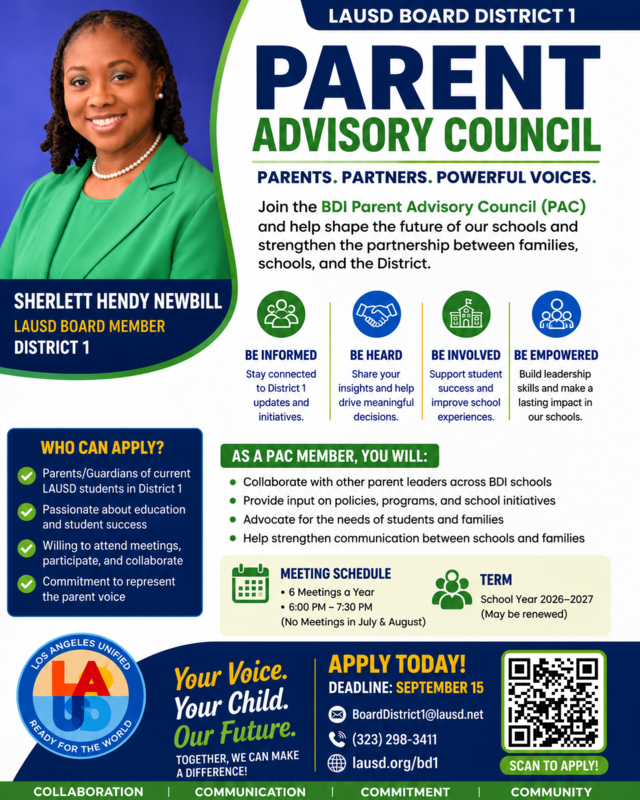 PAC English Flyer