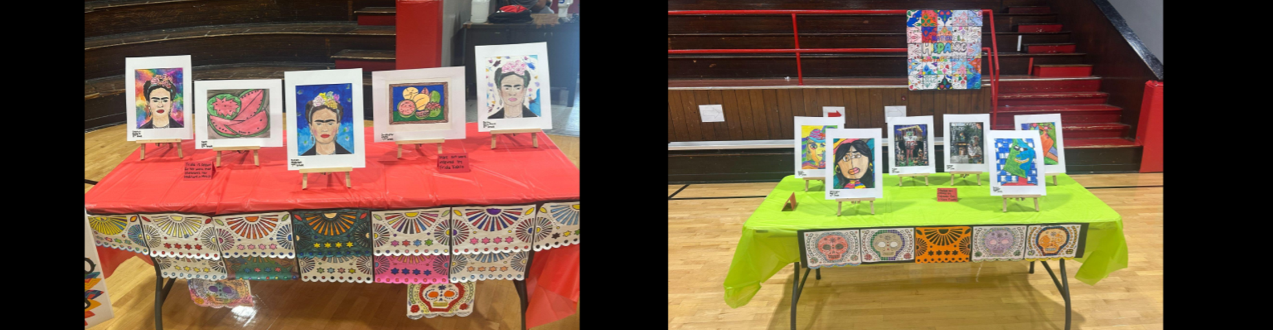 MMS Gallery Walk for Hispanic Heritage.