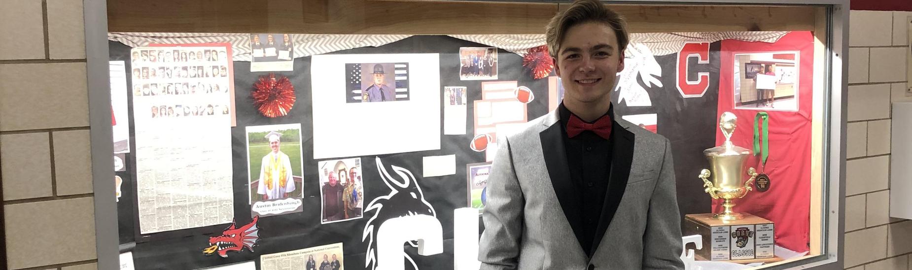 Virtual Homecoming Emcee, Connor Hummel