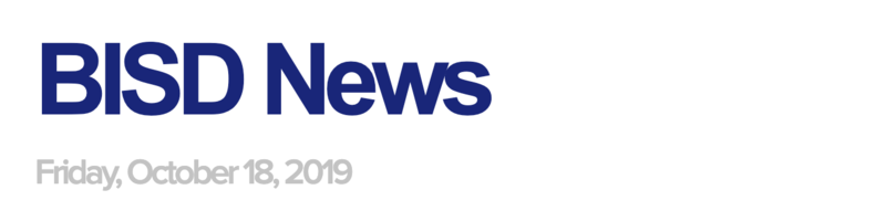 BISD News 10/18/19