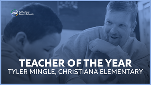 Meet Tyler Mingle, RCS PK-5 Teacher of the Year