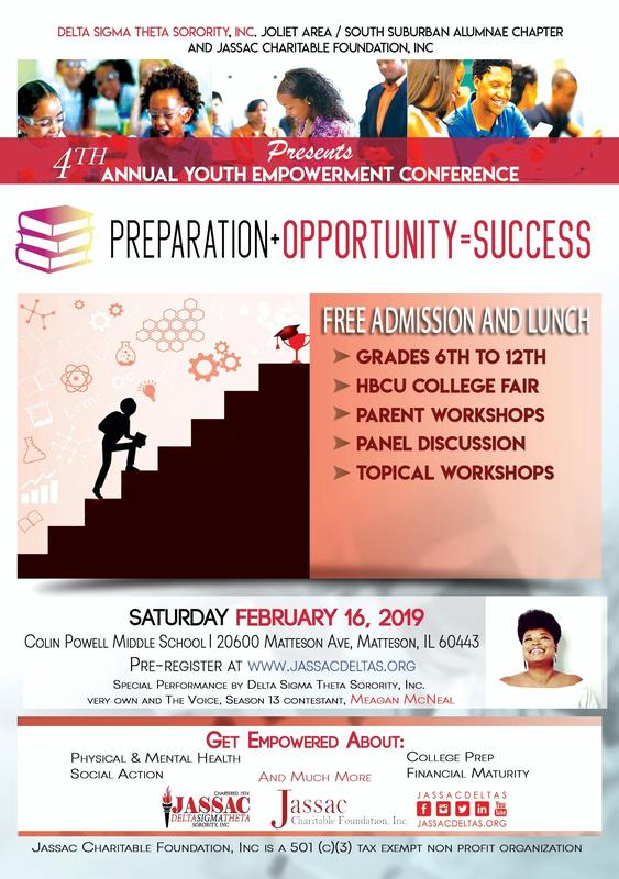 Delta Sigma Theta and JASSAC Charitable Foundation- 4th Annual Youth Empowerment Conference Featured Photo