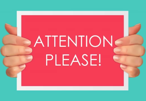 Attention Please