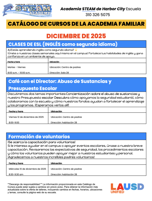 Family Academy Spanish