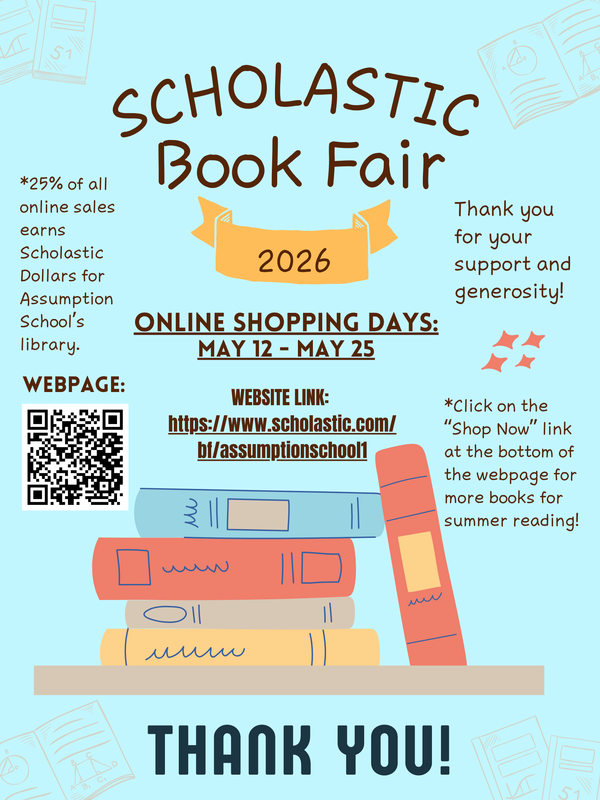 Scholastic Book Fair Online is On! May 12 - May 25