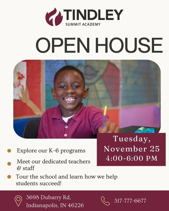 TSA Fall 2025 Open House