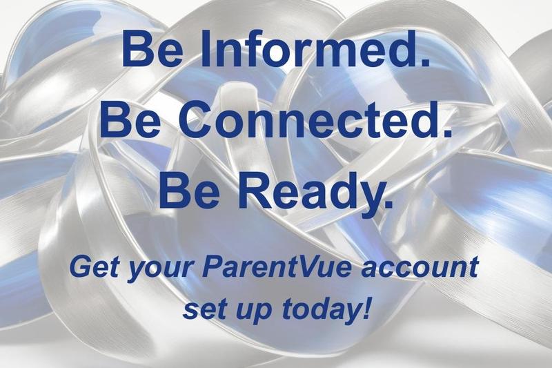 Graphic asking parents to activate their Synergy ParentVue account