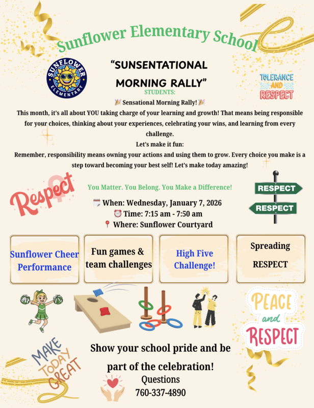 Sunflower Sun-sensational Morning Rally: RESPECT! Featured Photo