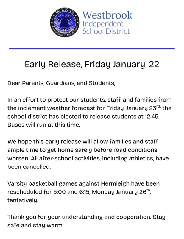 Early Release Info Featured Photo