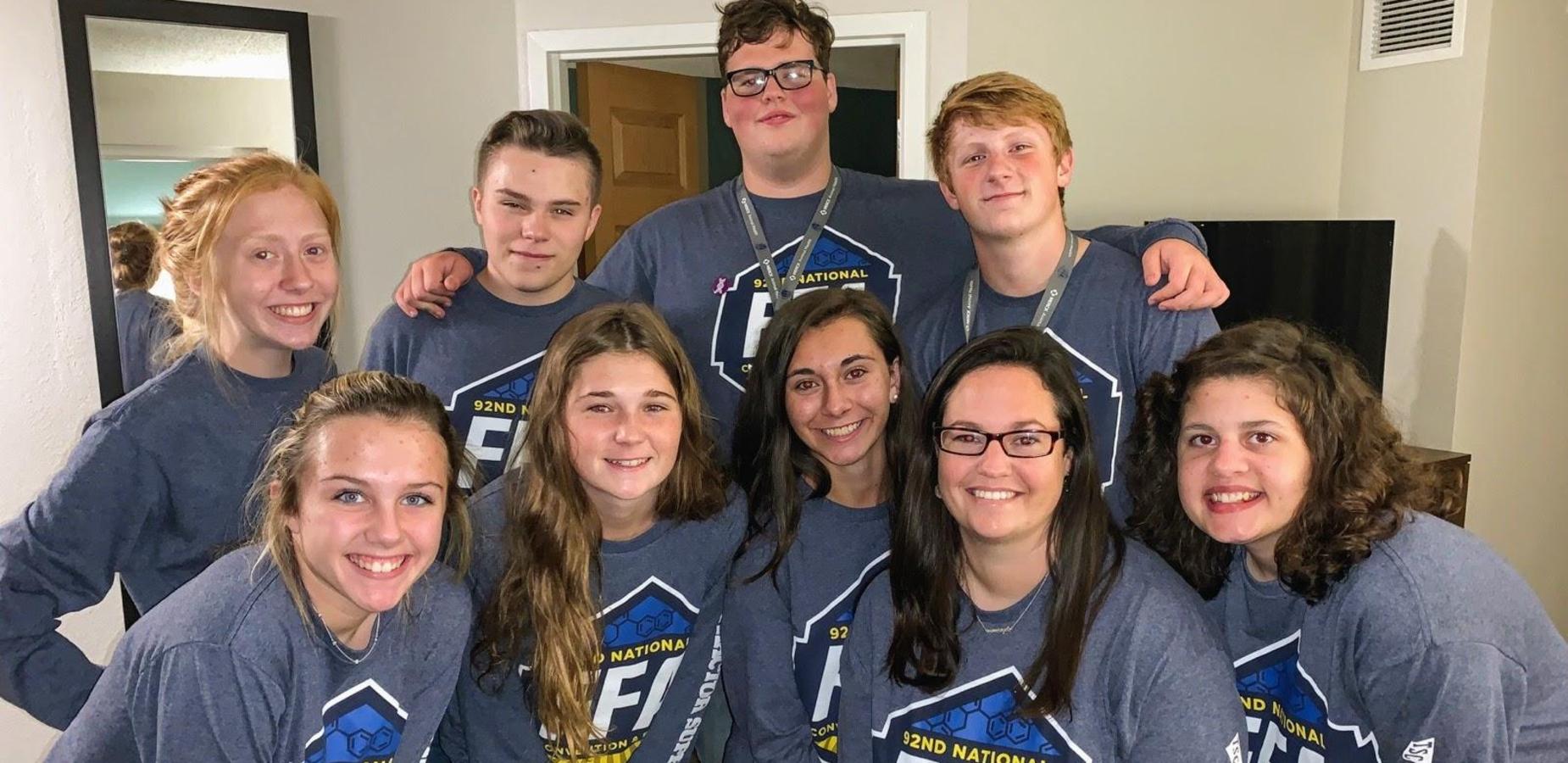 Tishomingo County FFA Members Compete at Nationals