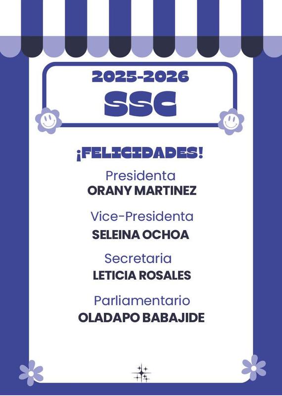 This is a list of 2025-26 SSC Officers