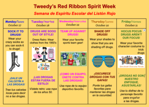 Red Ribbon Week flyer