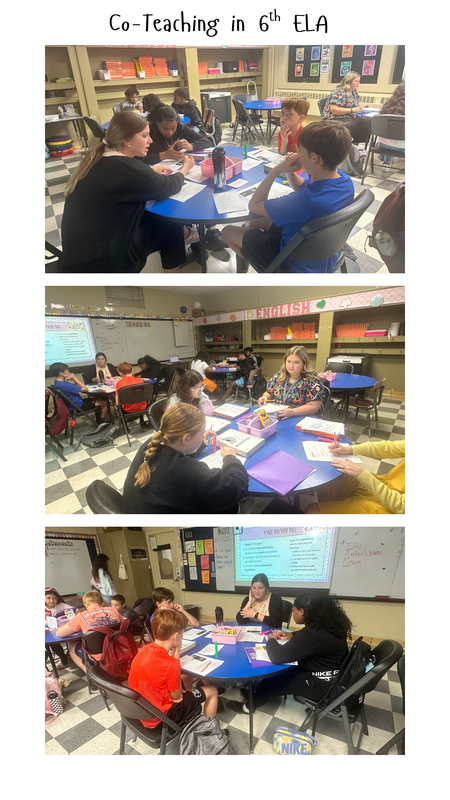 co-teaching in 6th ela