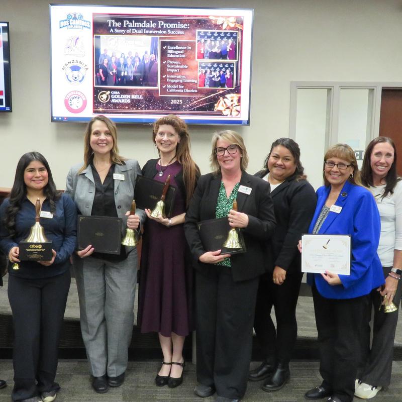 CSBA Golden Bell Awards 2025 - Dual Immersion Schools, Dos Caminos, Los Amigos, Manzanita, Tumbleweed