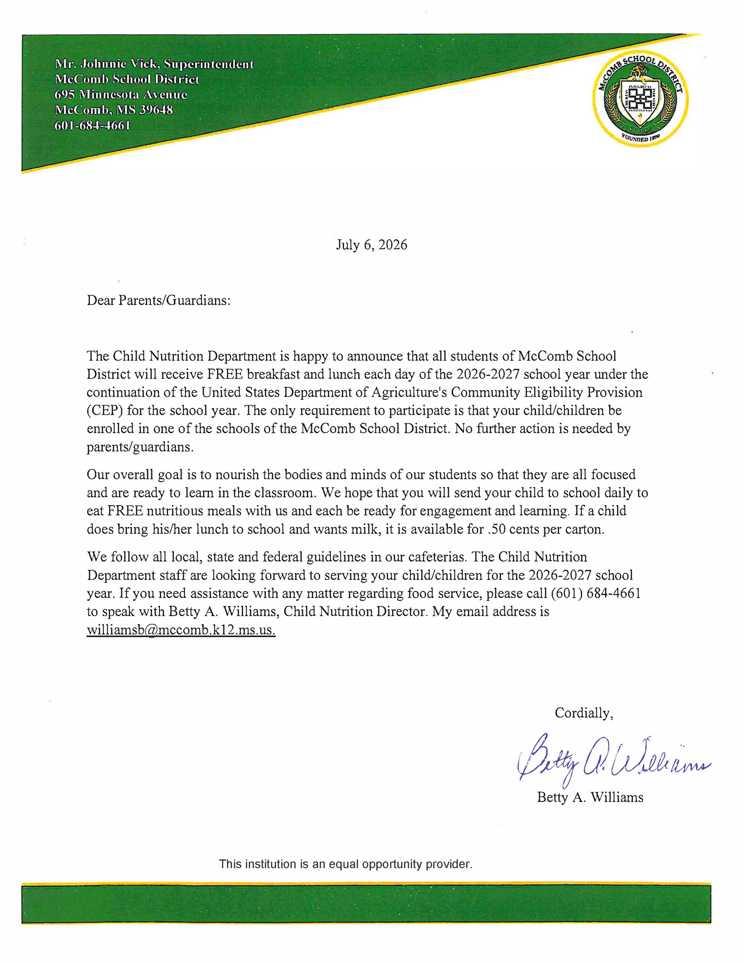 CEP Letter 2026_27